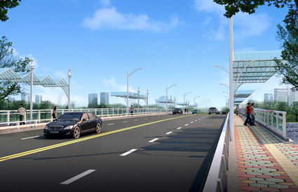 立交及道路效果图展示——乌托邦动画